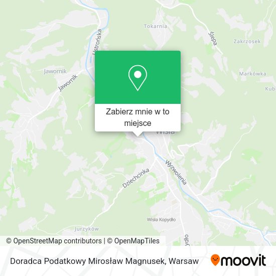 Mapa Doradca Podatkowy Mirosław Magnusek