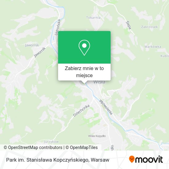 Mapa Park im. Stanisława Kopczyńskiego