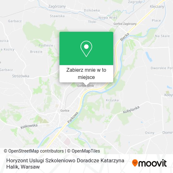 Mapa Horyzont Uslugi Szkoleniowo Doradcze Katarzyna Halik