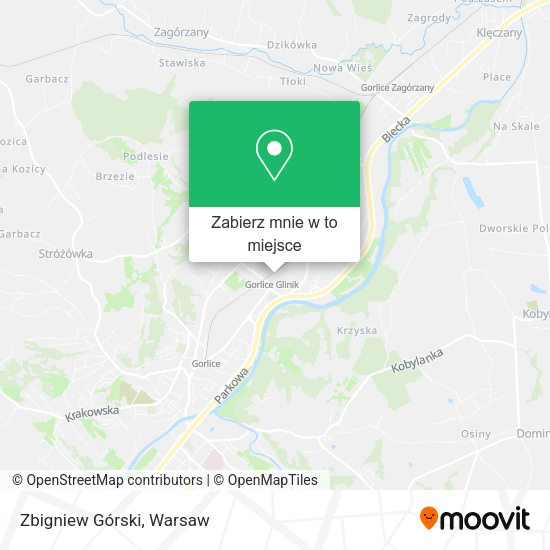 Mapa Zbigniew Górski