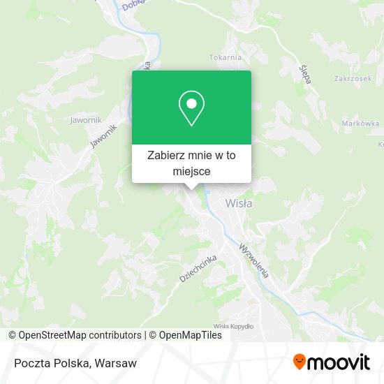 Mapa Poczta Polska