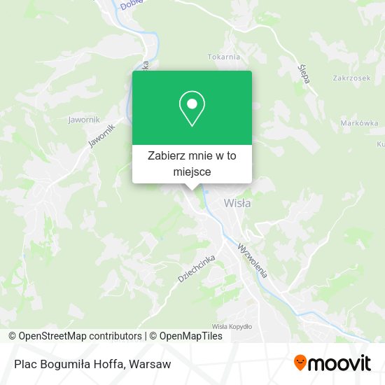 Mapa Plac Bogumiła Hoffa