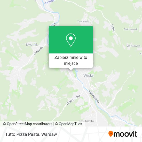 Mapa Tutto Pizza Pasta