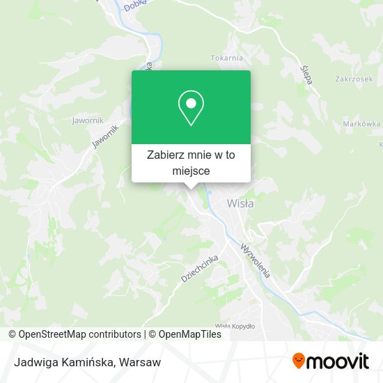 Mapa Jadwiga Kamińska