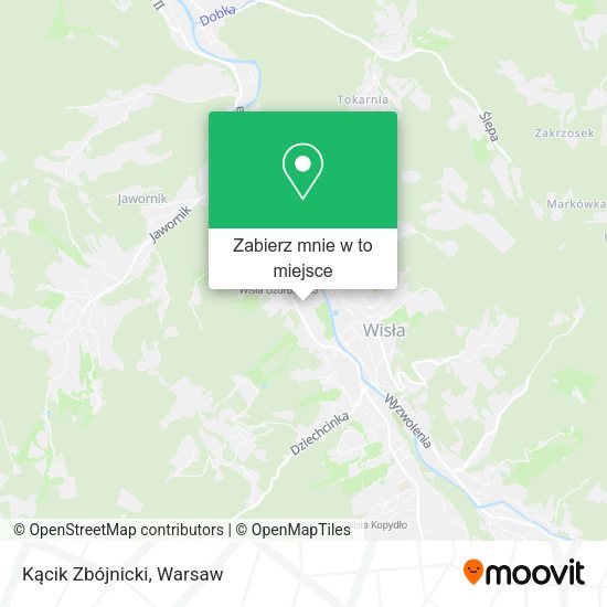 Mapa Kącik Zbójnicki