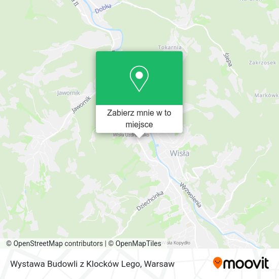 Mapa Wystawa Budowli z Klocków Lego