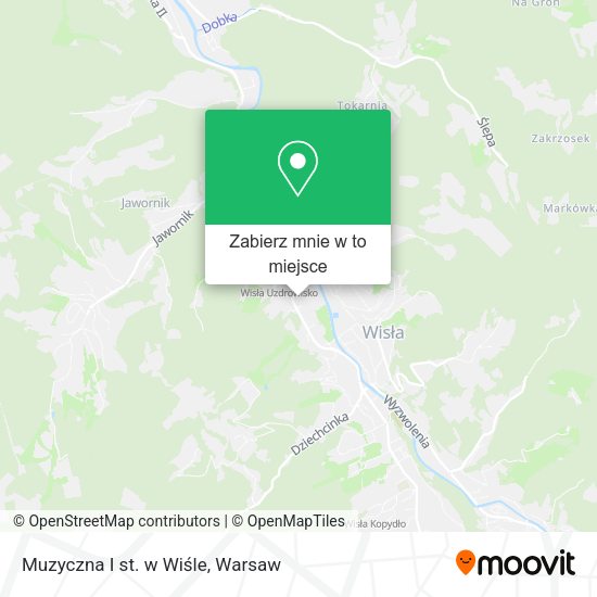 Mapa Muzyczna I st. w Wiśle