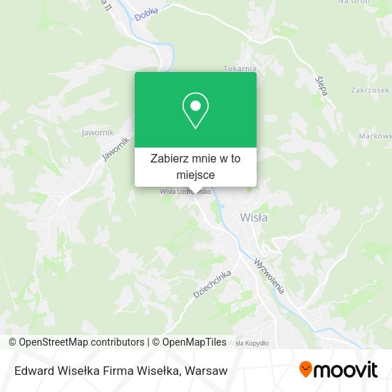 Mapa Edward Wisełka Firma Wisełka