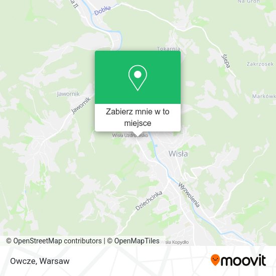 Mapa Owcze