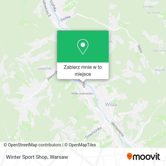 Mapa Winter Sport Shop