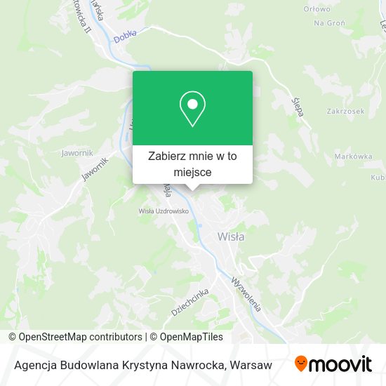 Mapa Agencja Budowlana Krystyna Nawrocka