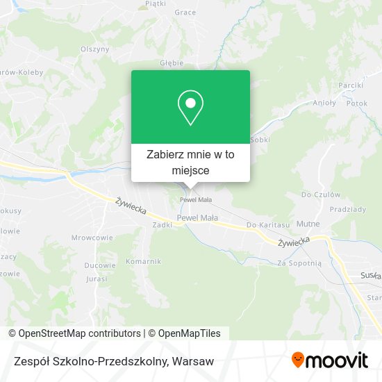 Mapa Zespół Szkolno-Przedszkolny