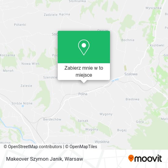 Mapa Makeover Szymon Janik