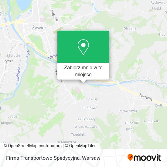 Mapa Firma Transportowo Spedycyjna