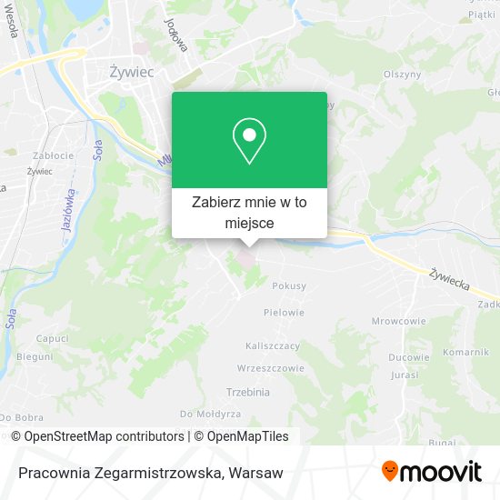 Mapa Pracownia Zegarmistrzowska