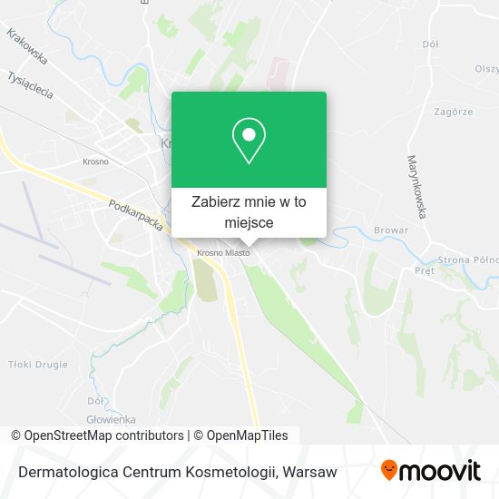 Mapa Dermatologica Centrum Kosmetologii