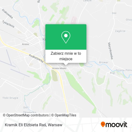 Mapa Kramik Eli Elżbieta Raś