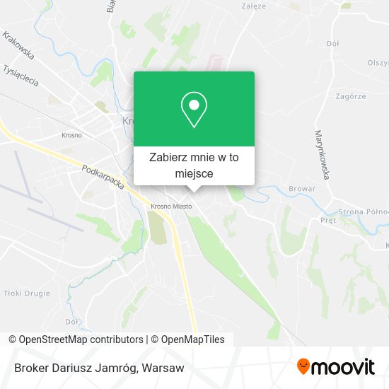 Mapa Broker Dariusz Jamróg