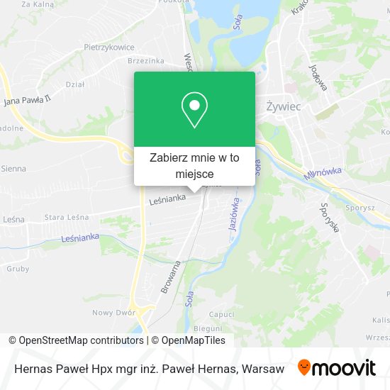 Mapa Hernas Paweł Hpx mgr inż. Paweł Hernas