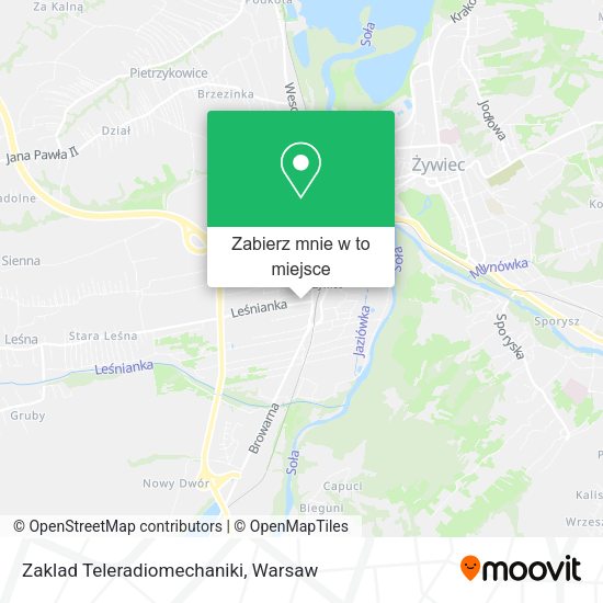 Mapa Zaklad Teleradiomechaniki