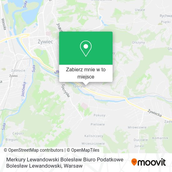 Mapa Merkury Lewandowski Bolesław Biuro Podatkowe Bolesław Lewandowski