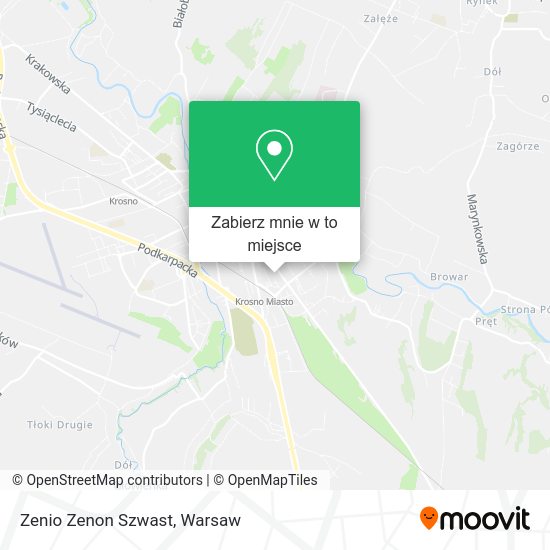 Mapa Zenio Zenon Szwast