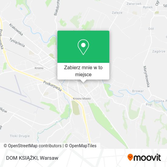 Mapa DOM KSIĄŻKI