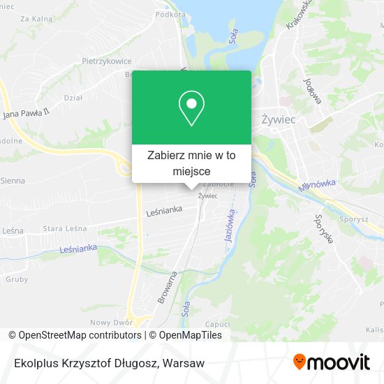 Mapa Ekolplus Krzysztof Długosz