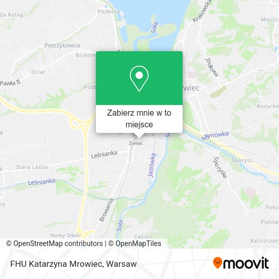 Mapa FHU Katarzyna Mrowiec