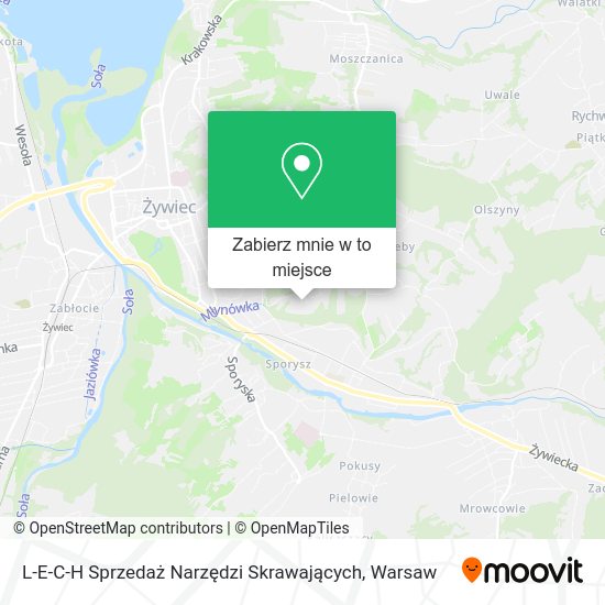 Mapa L-E-C-H Sprzedaż Narzędzi Skrawających