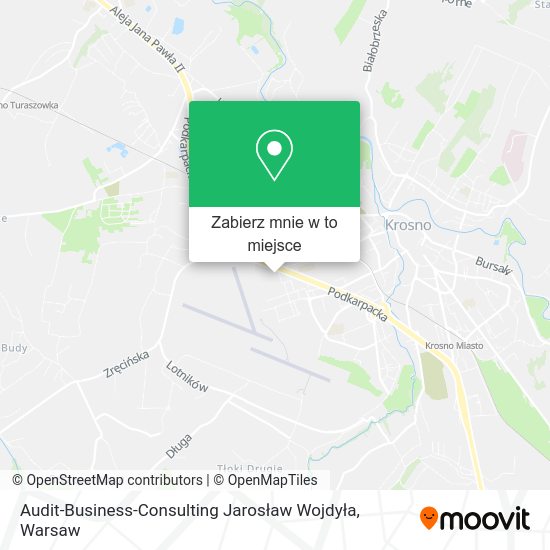 Mapa Audit-Business-Consulting Jarosław Wojdyła