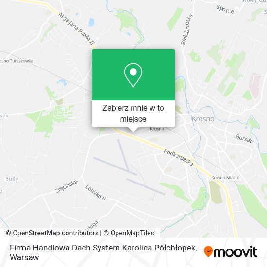 Mapa Firma Handlowa Dach System Karolina Półchłopek