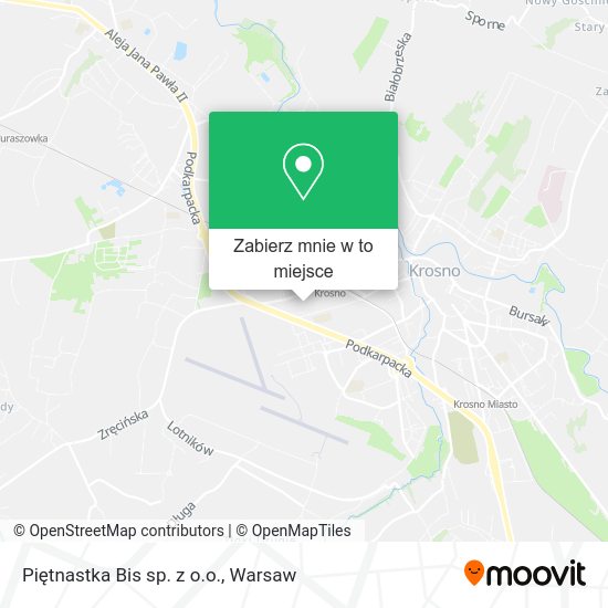 Mapa Piętnastka Bis sp. z o.o.