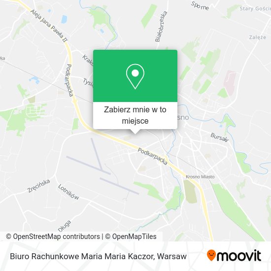 Mapa Biuro Rachunkowe Maria Maria Kaczor