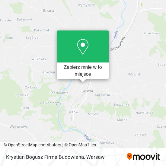 Mapa Krystian Bogusz Firma Budowlana