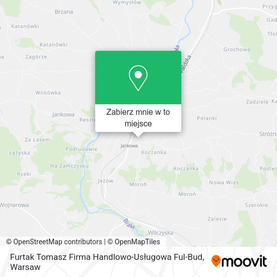 Mapa Furtak Tomasz Firma Handlowo-Usługowa Ful-Bud