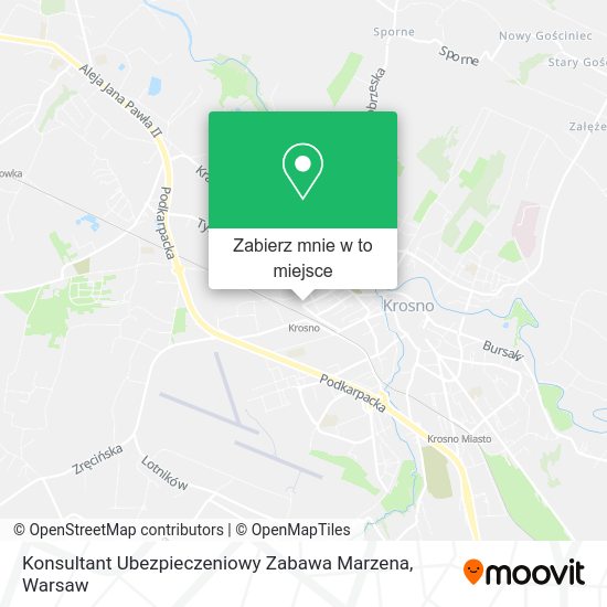 Mapa Konsultant Ubezpieczeniowy Zabawa Marzena