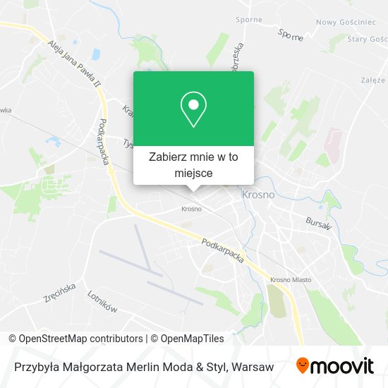 Mapa Przybyła Małgorzata Merlin Moda & Styl