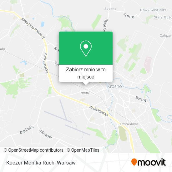 Mapa Kuczer Monika Ruch