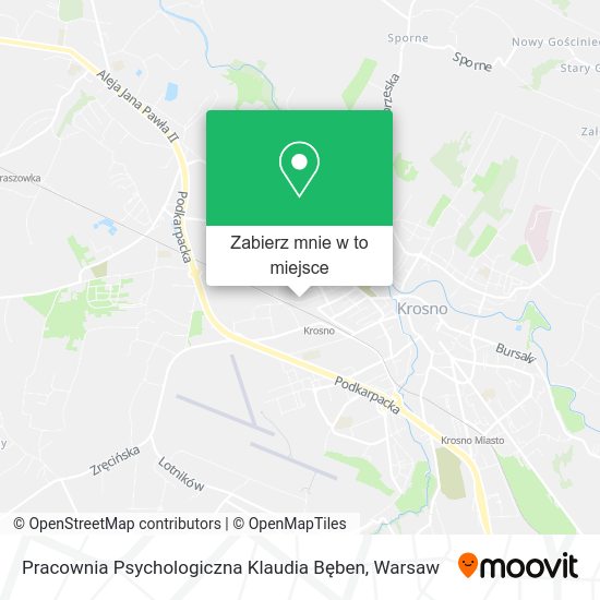 Mapa Pracownia Psychologiczna Klaudia Bęben