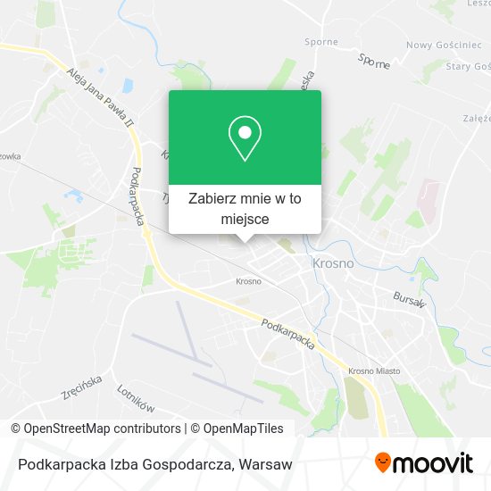 Mapa Podkarpacka Izba Gospodarcza