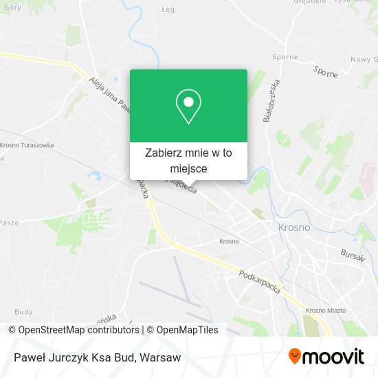 Mapa Paweł Jurczyk Ksa Bud