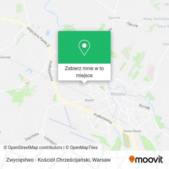 Mapa Zwycięstwo - Kościół Chrześcijański