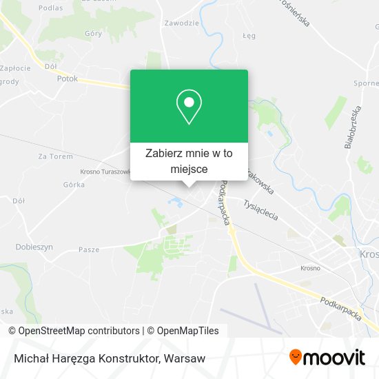 Mapa Michał Haręzga Konstruktor