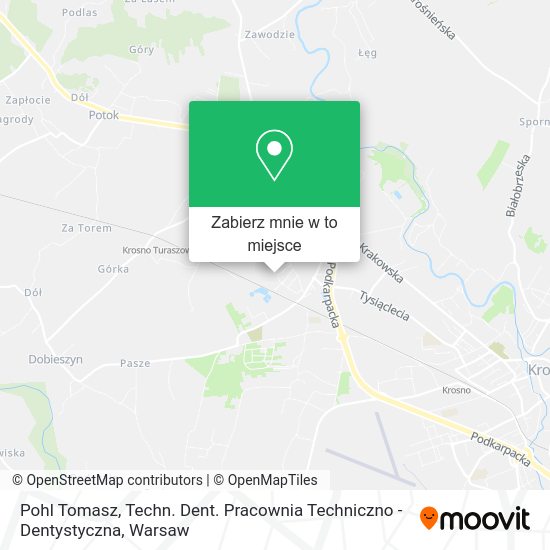 Mapa Pohl Tomasz, Techn. Dent. Pracownia Techniczno - Dentystyczna