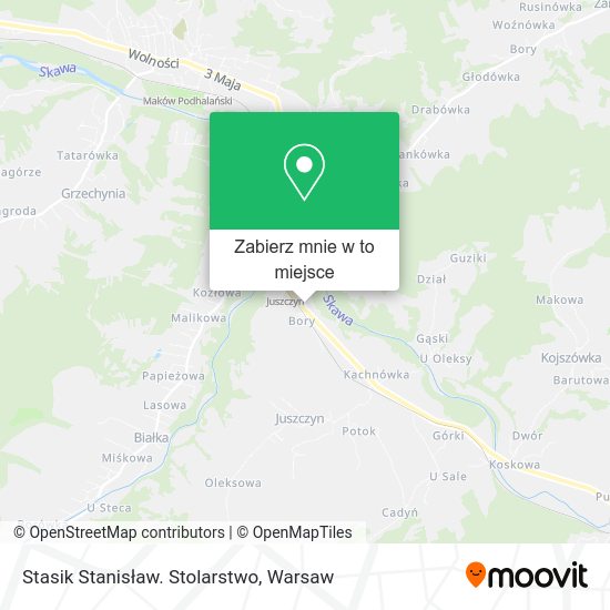 Mapa Stasik Stanisław. Stolarstwo