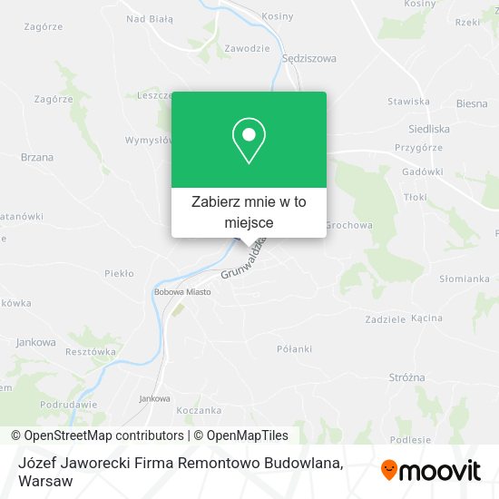 Mapa Józef Jaworecki Firma Remontowo Budowlana