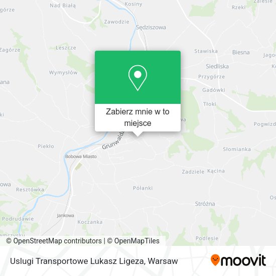 Mapa Uslugi Transportowe Lukasz Ligeza