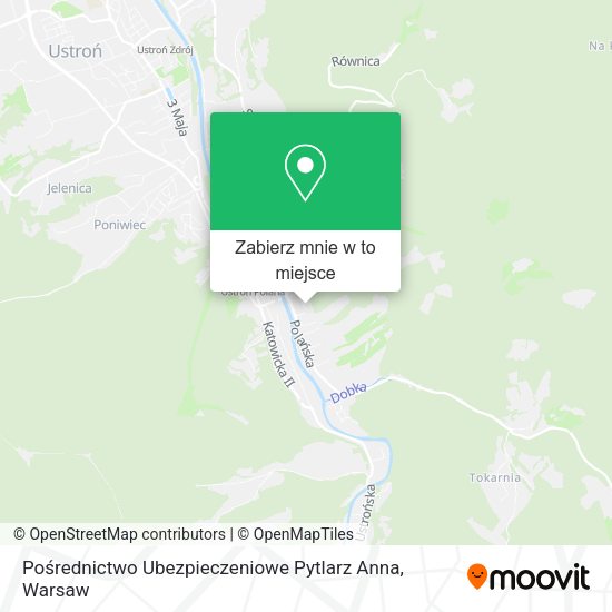 Mapa Pośrednictwo Ubezpieczeniowe Pytlarz Anna