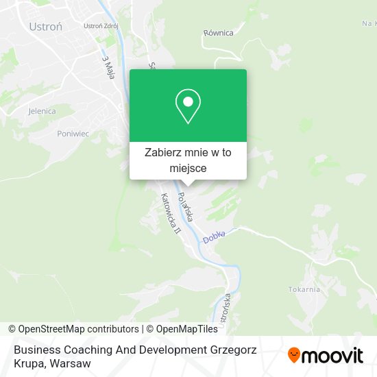 Mapa Business Coaching And Development Grzegorz Krupa